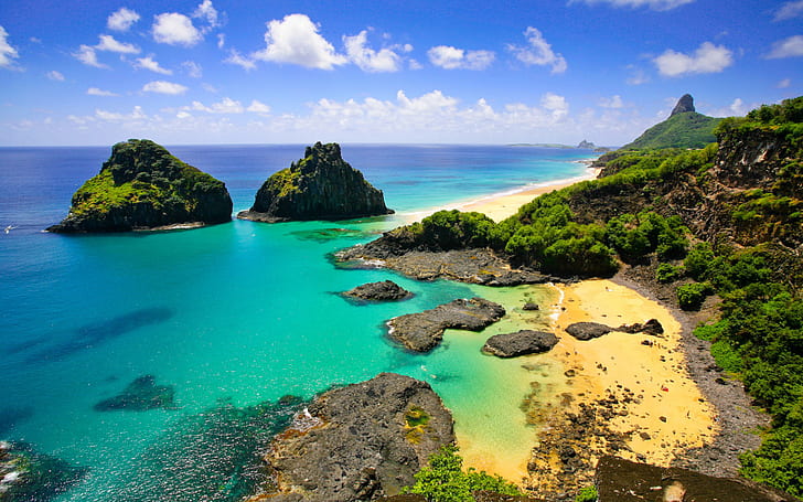 fernando de noronha is a volcanic archipelago about 350 kilometers from the northeast coast of brazil wallpaper preview