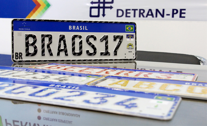 placas mercosul