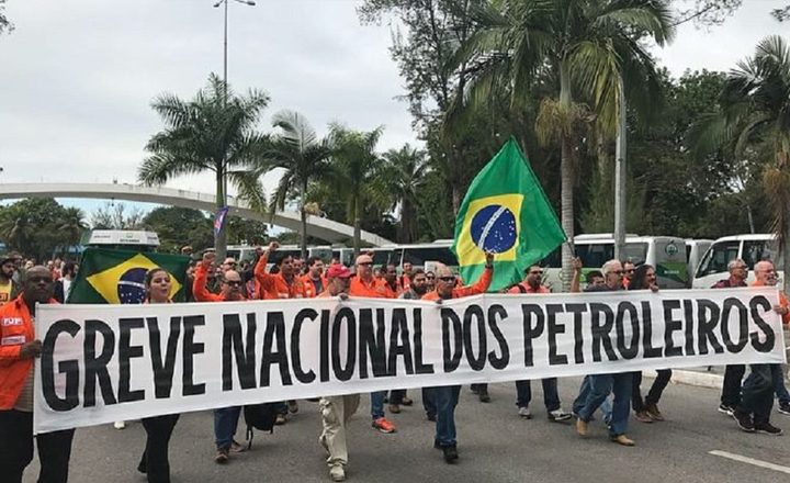 greve dos petroleiros