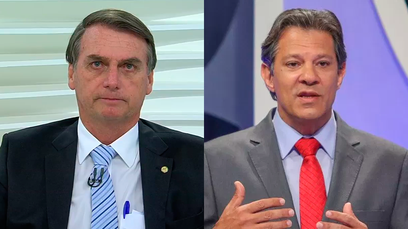 Bolsonaro e Haddad