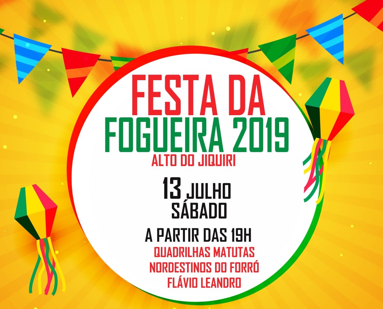festa da fogueira 2019 2