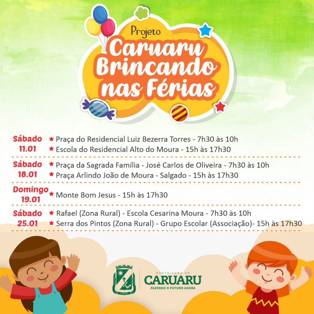 brincando nas