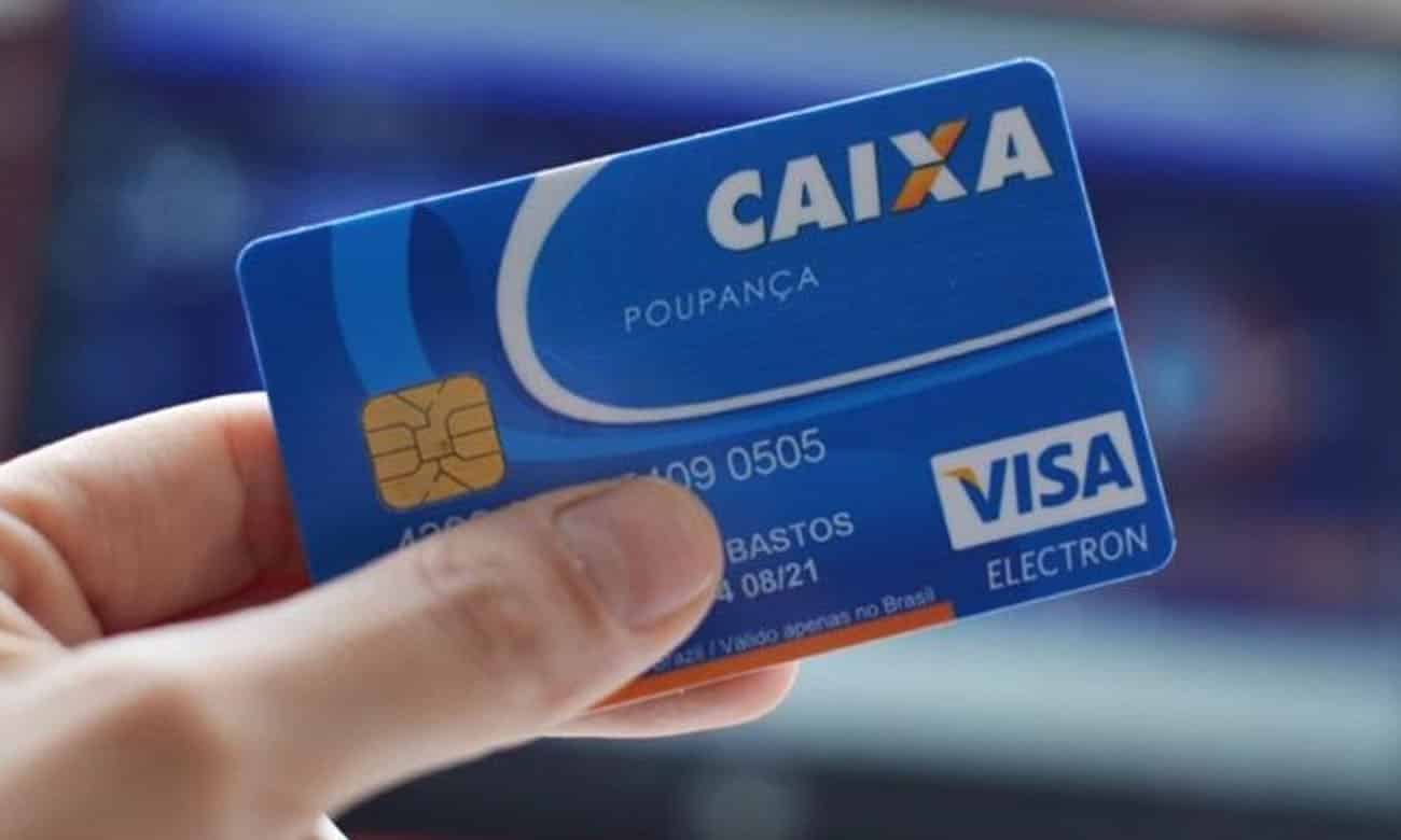 cartão poupança pode ser usado como debito